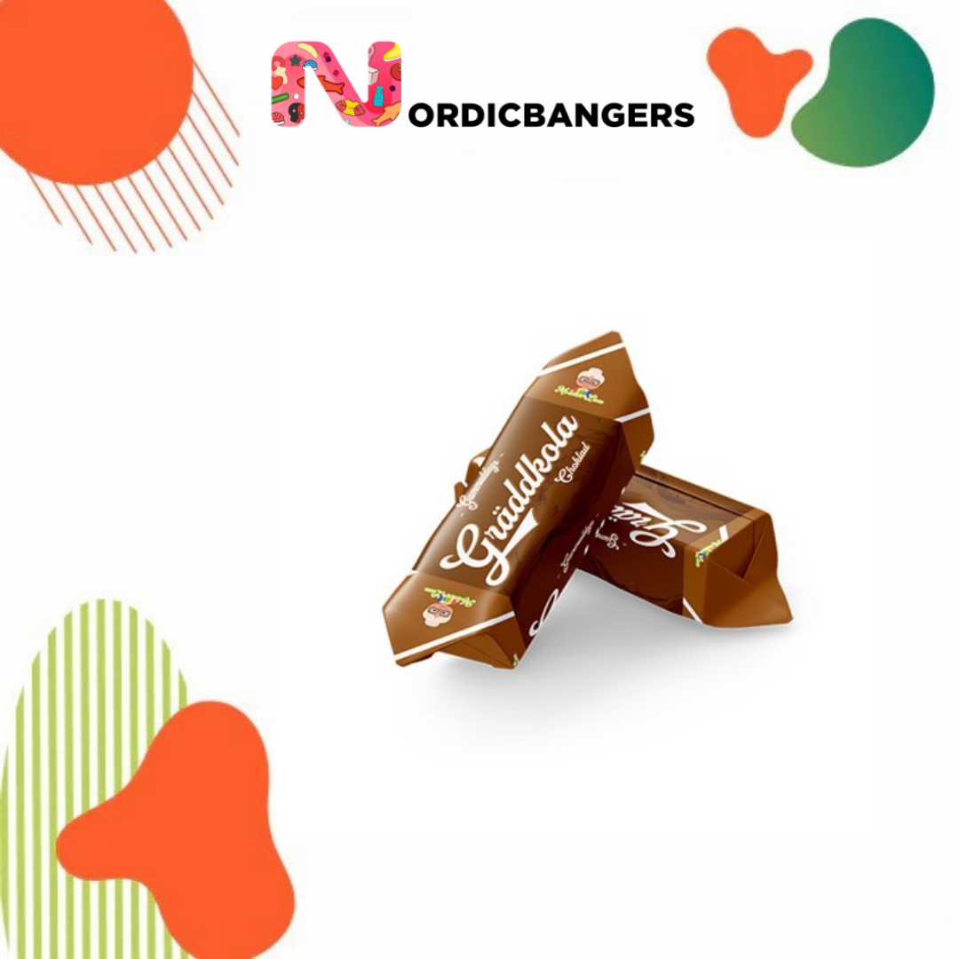 Nordicbangers - Swedish Candy Supply - Wholesale Chocolate Covered Sweets - Chokladgräddkola 4KG3