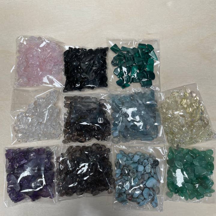 Keystone Crystals - Wholesale Spiritual Stone/Crystal - Bulk Gemstone Mini Chips – 25g Crystal Chips for Crafts