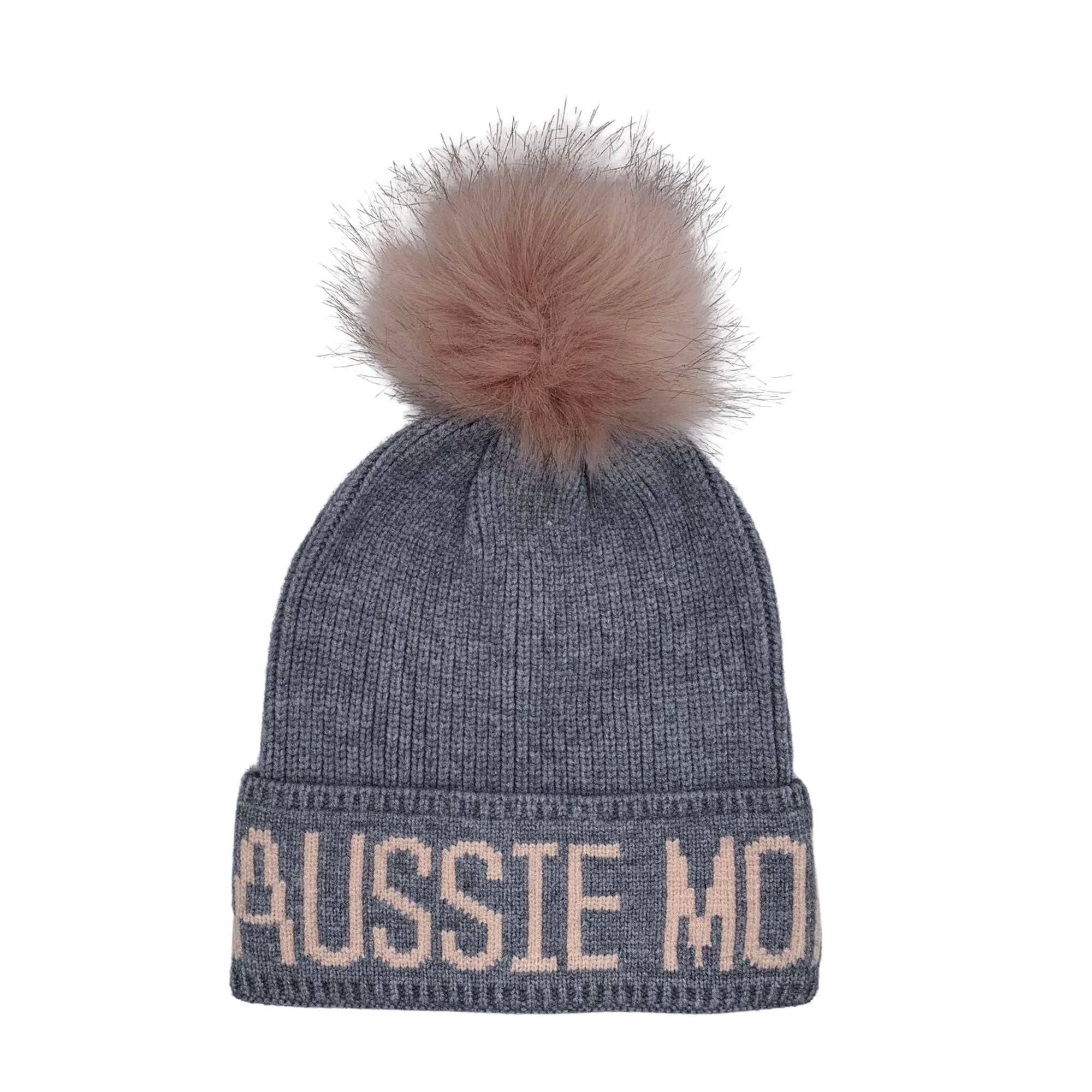 HATPHILE - Wholesale Beanie - Women's - HatPhile Aussie PomPom Knit Beanie – Cozy Toque Stocking for Aussie Moms3