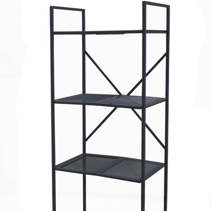 Metalreol med 4 hylder for engroshandel hos Accentra