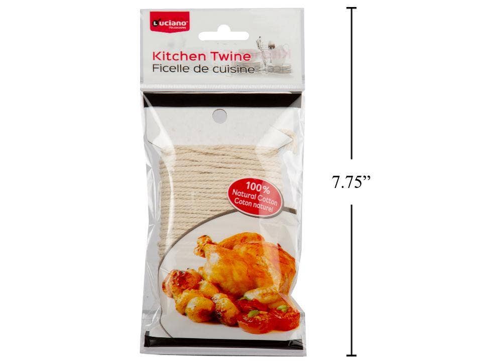 Luciano Gourmet - Wholesale Twine - Luciano 100 ft. Kitchen Twine,100% cotton0