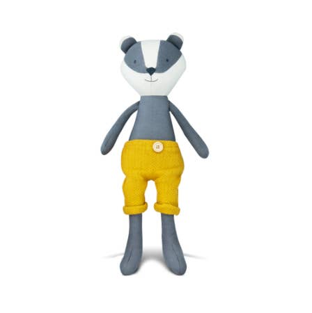 Apple Park - Wholesale Knuffels - Kinderen en baby - Benny Badger gebreide pal