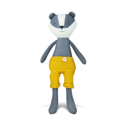 Apple Park - Wholesale Knuffels - Kinderen en baby - Benny Badger gebreide pal0