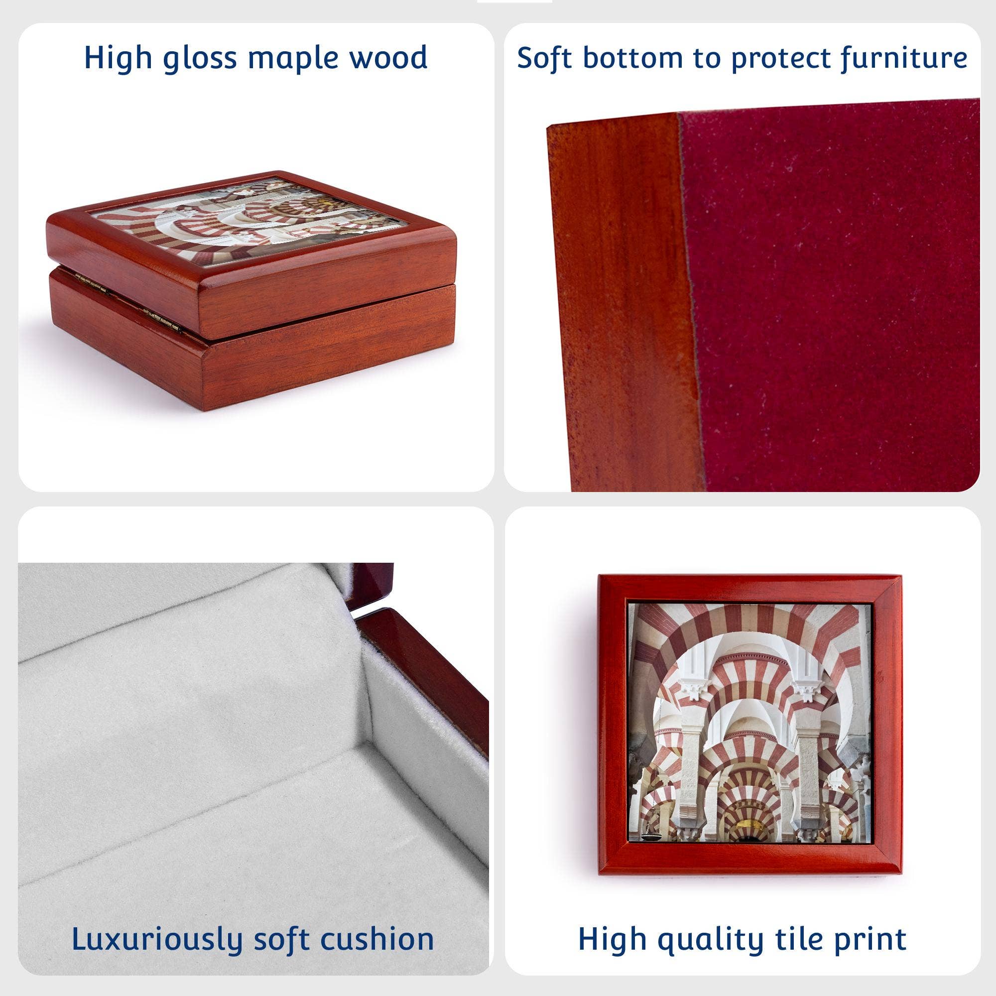 3dRose – Organizador/caixa de joias por atacado – 3dRose, Mesquita-Catedral de Córdoba, Andaluzia, Espanha - EU27 RTI0006 - Rob Tilley, Caixa de Joias6