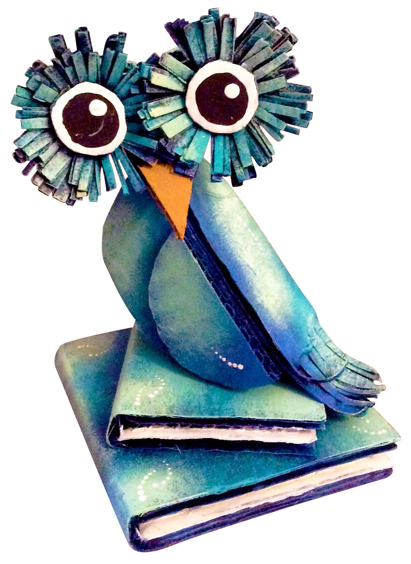 Ciclomanias - Venta al por mayor Escultura - Escultura de búho (mamá y búhos bebés incluidos)1