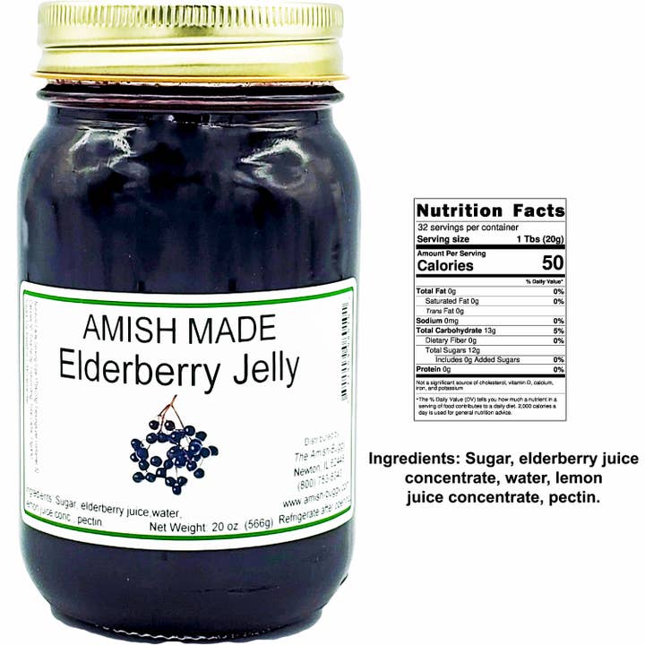 Arndt's Fudgery LLC - Vente Confiture/gelée - Confiture et gelée Amish Made 16 oz45