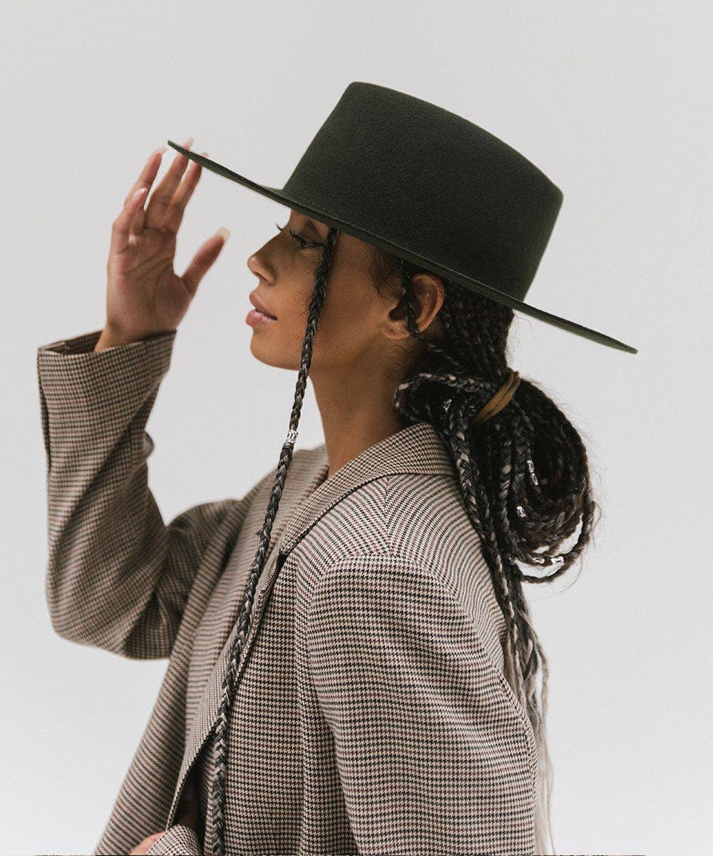 Gigi Pip - Wholesale Fedora - Women's - Dakota Triangle Crown34