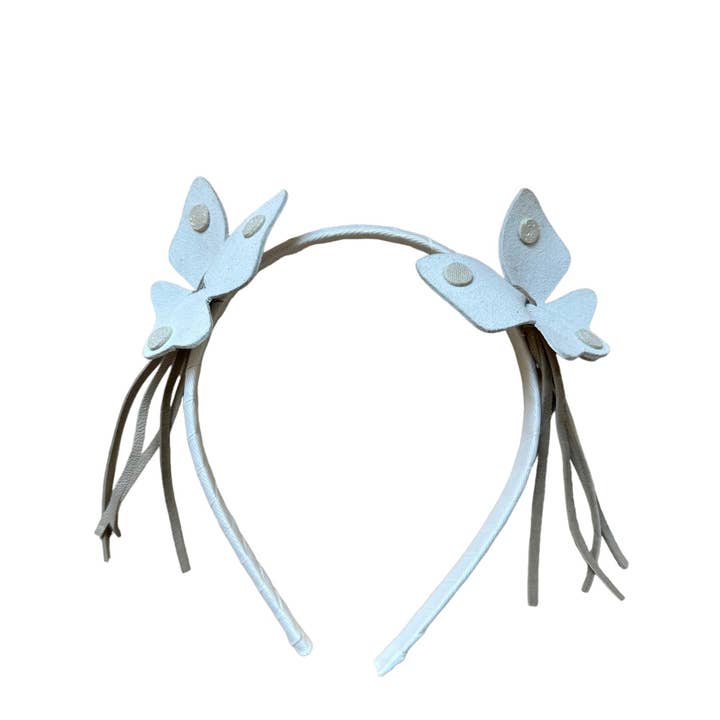 Dubbel fjäril vit för wholesale av ILLYTRILLY