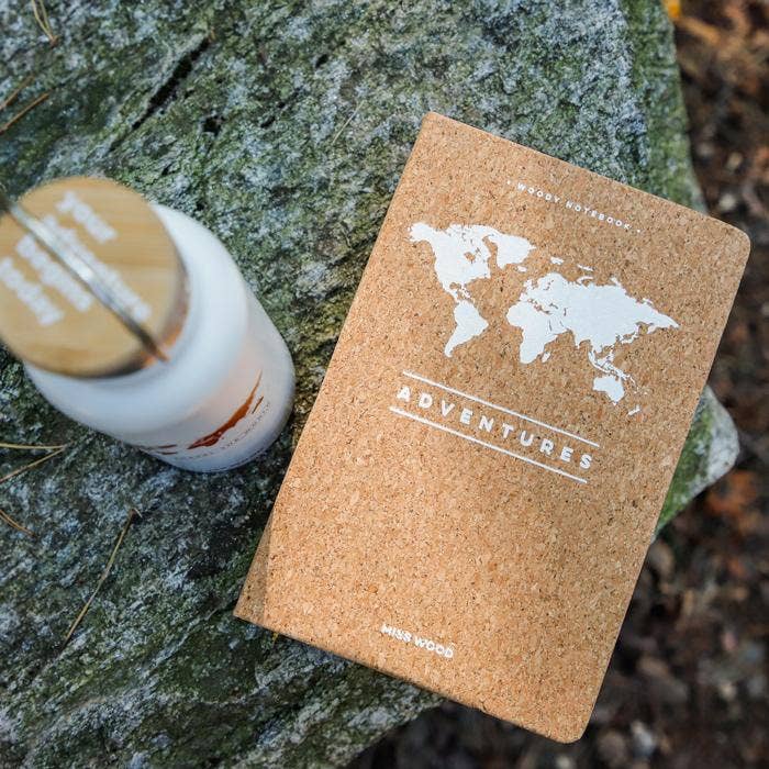 Miss Wood – Caderno por atacado – Caderno Woody de Cortiça – A58