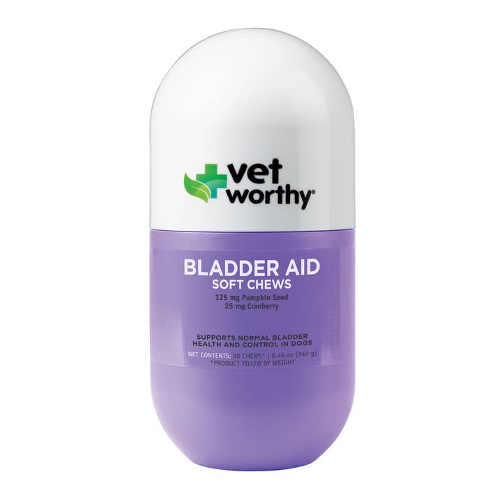 Vet Worthy Bladder Aid Soft Chew 60ct for wholesale by Pet Palette Distribution