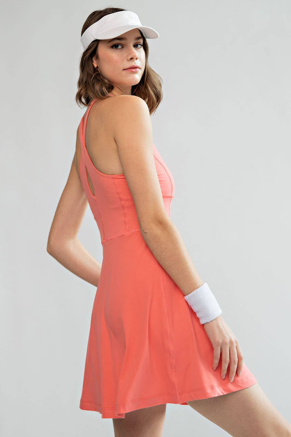 Rae Mode - Wholesale Athletic Dress - Women's - BUTTER ROMPER DRESS WITH KEYHOLE26