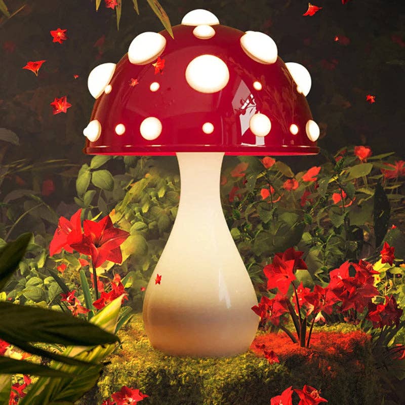 Kiyo Home - Wholesale Accent/Desk Lamp - Mushroom Lamp | Novelty Table Lamp | Mushroom Night Light14