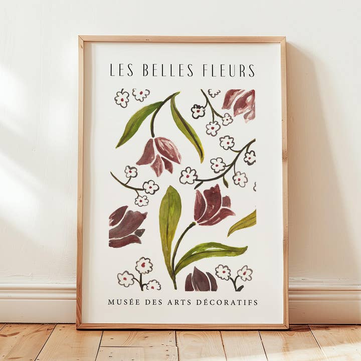 Impression d'art - Les belles fleurs pour la vente par Leo La Douce GmbH