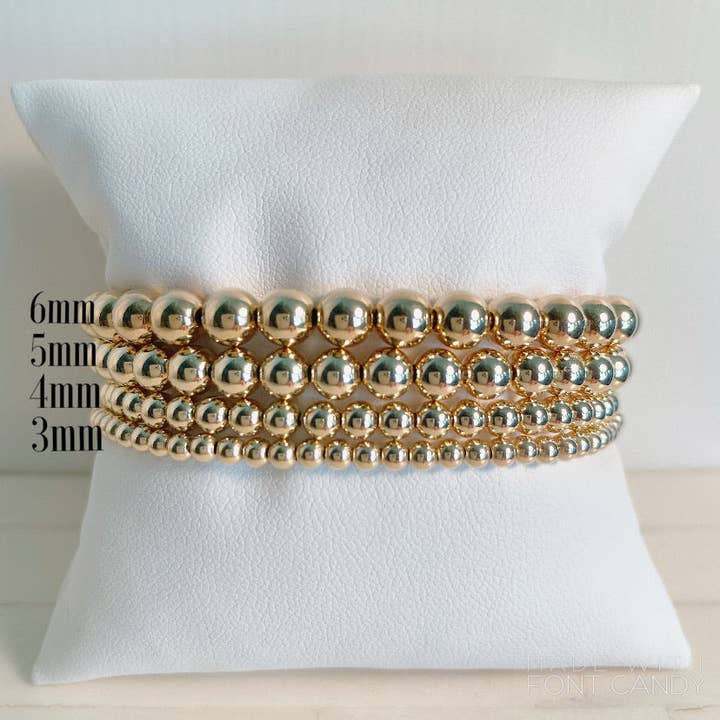 Bella Signature Goldperlenstapel für den Großhandel von Bella Rose & Co