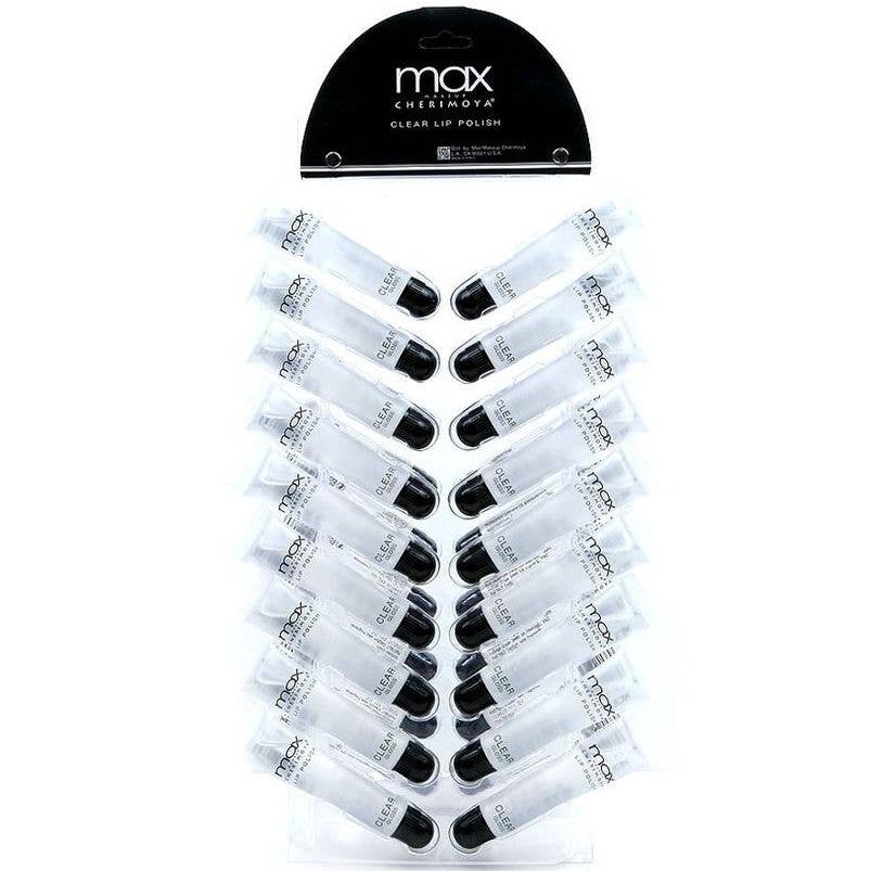 Diacly – wholesale Lip scrub/polish – 36 pk Original Clear Gloss Lip Polish MAX Makeup Cherimoya0