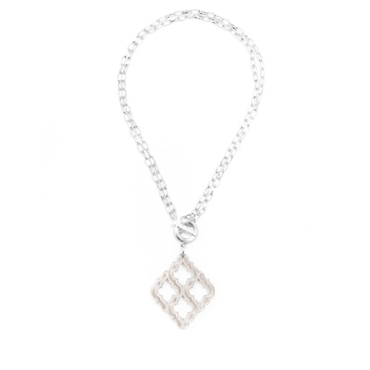 ZENZII Jewelry - Wholesale Pendant/Charm Necklace - Lattice Pendant Necklace18