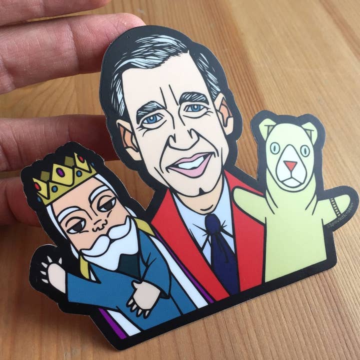 Sprouted Scribbles - Wholesale Sticker - Fred Rogers Sticker - Cute Childhood8