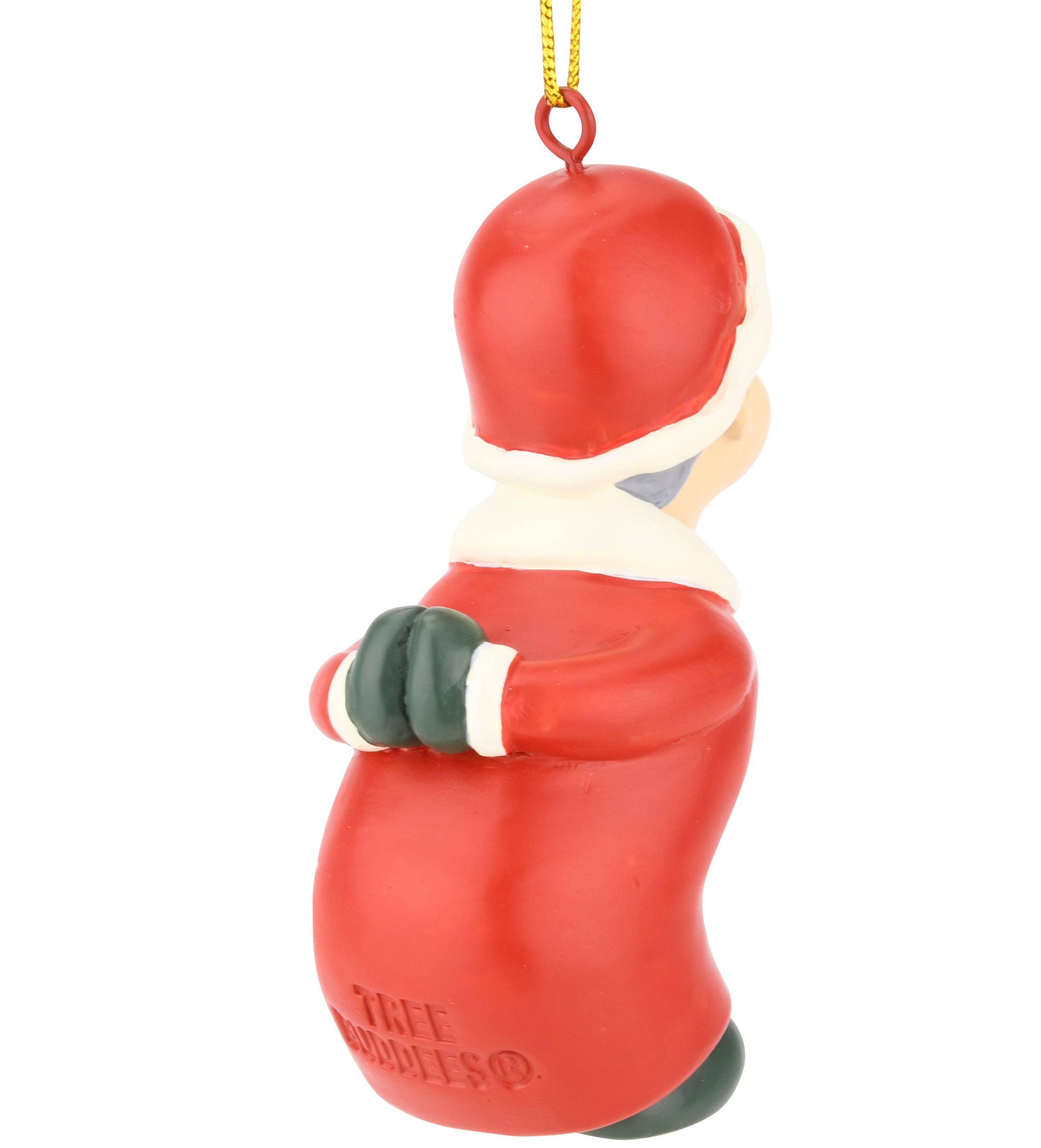 Tree Buddees - Venta al por mayor Conjuntos de adornos - Juego Magnético de 2 Adornos Navideños de Beso de Claus Adorable7