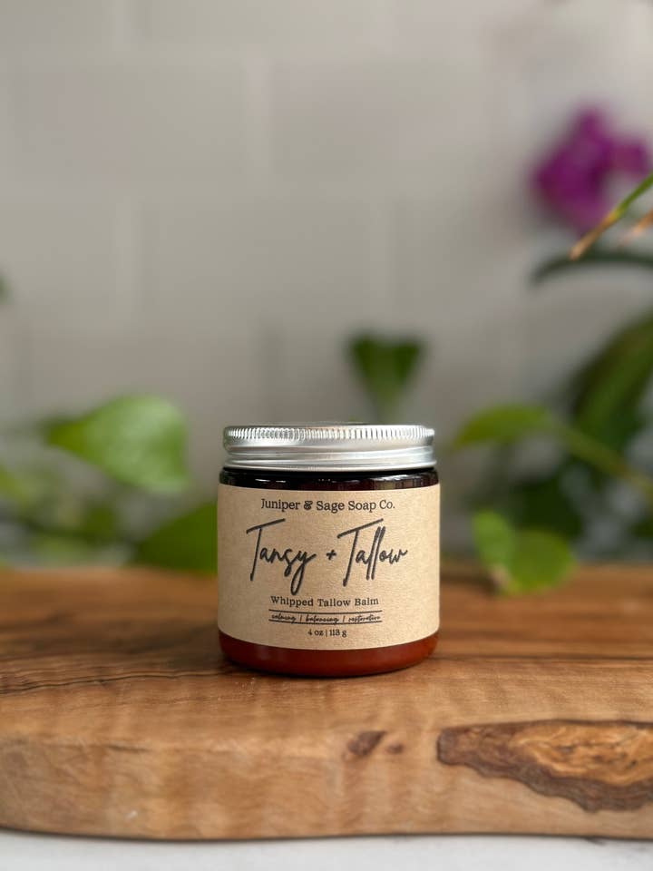 Tansy + Tallow - Whipped Face & Body Balm for wholesale by Juniper & Sage Soap Co. LLC