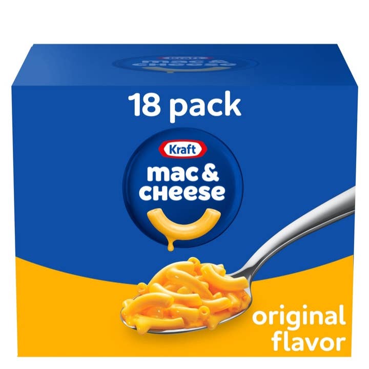 Majestic Wholesale – Engroshandel Pasta – Kraft Original Macaroni & Cheese Middag, 18 stk.