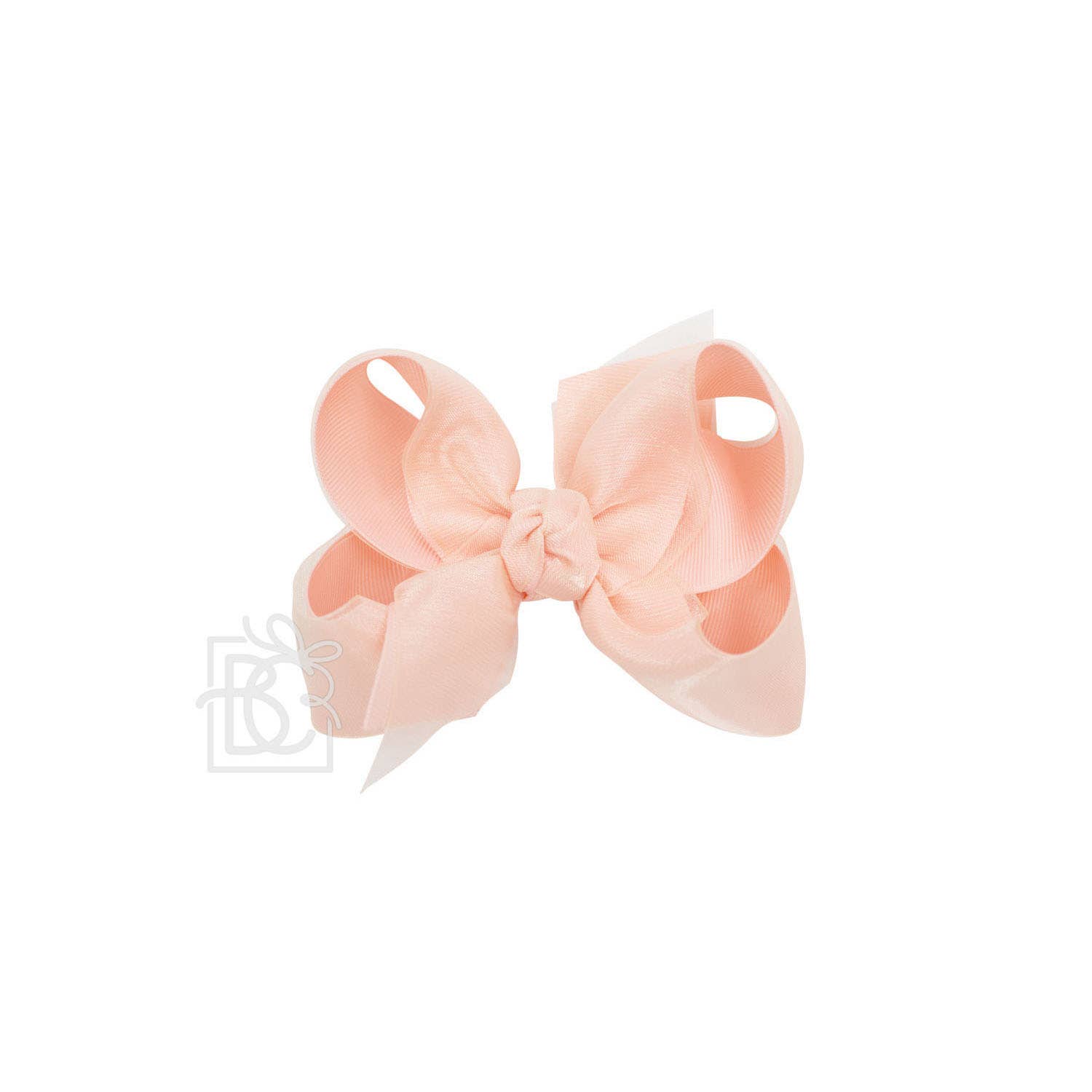 Beyond Creations, LLC – wholesale Hair bow – Kids – LAYERED ORGANZA/GROSGRAIN BOW ON CLIP29
