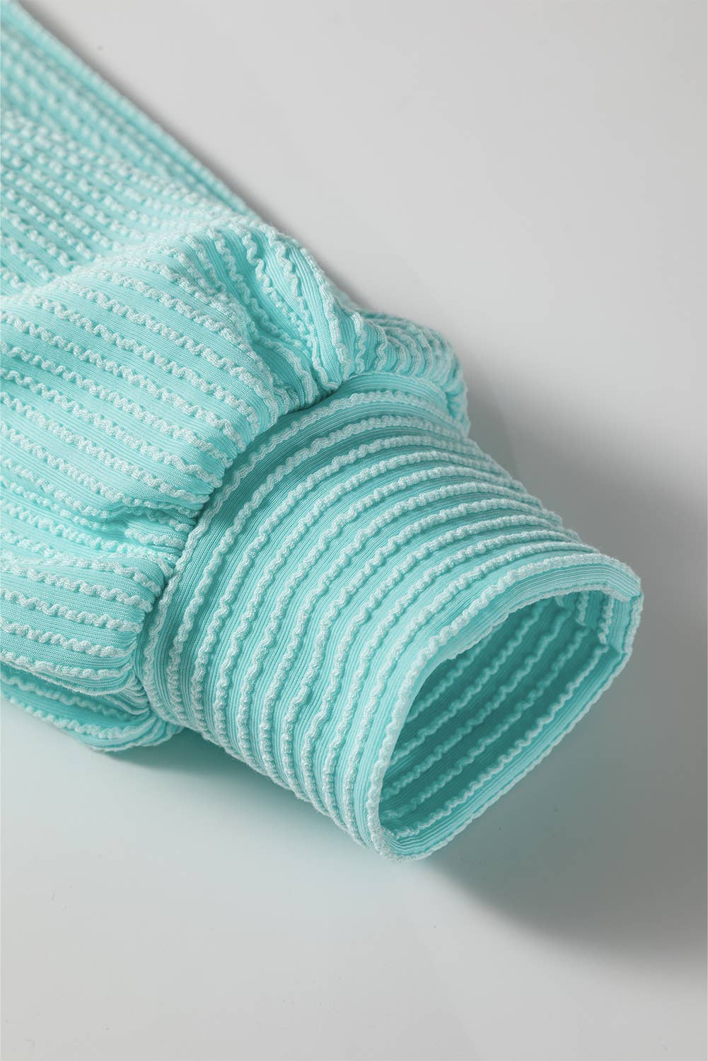 66DISCO - Wholesale Knit Top - Women's - Plaid Colorblock Corded Patchwork Split Neck Top (S-4X)8