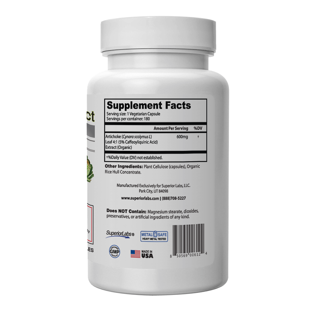 Superior Labs - Wholesale Oral Supplement/Vitamin - Artichoke Leaf Extract2