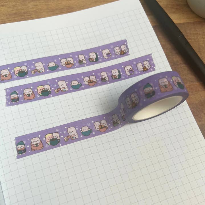 Varm Choklad Vänner Washi-tejp för wholesale av Four Bears Sticker Club