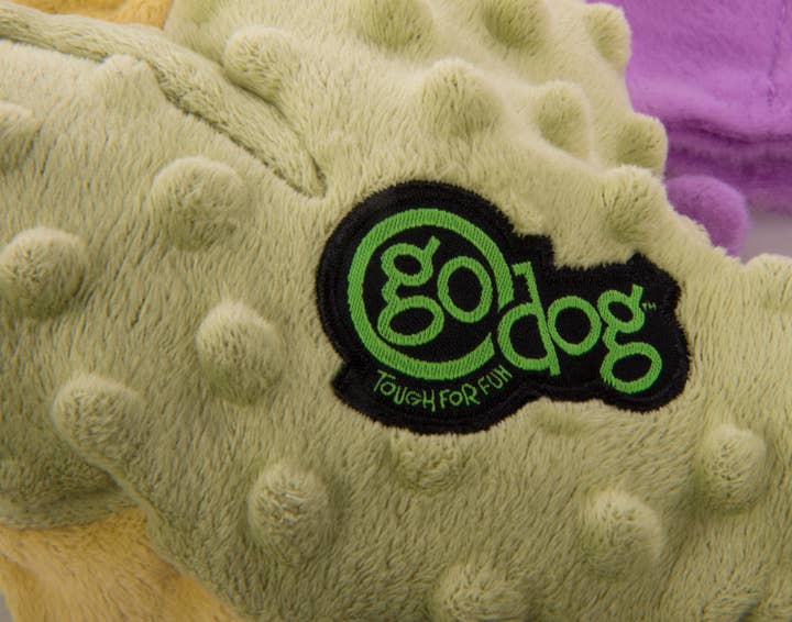 Pet Palette Distribution - Wholesale Pet Plush Toy - Dog - goDog Dragons Squeaky Plush Dog Toy Large