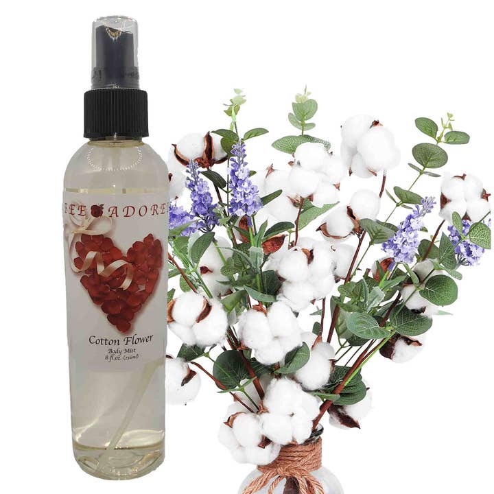 Cotton Flower Body Spray for wholesale by bee-adored