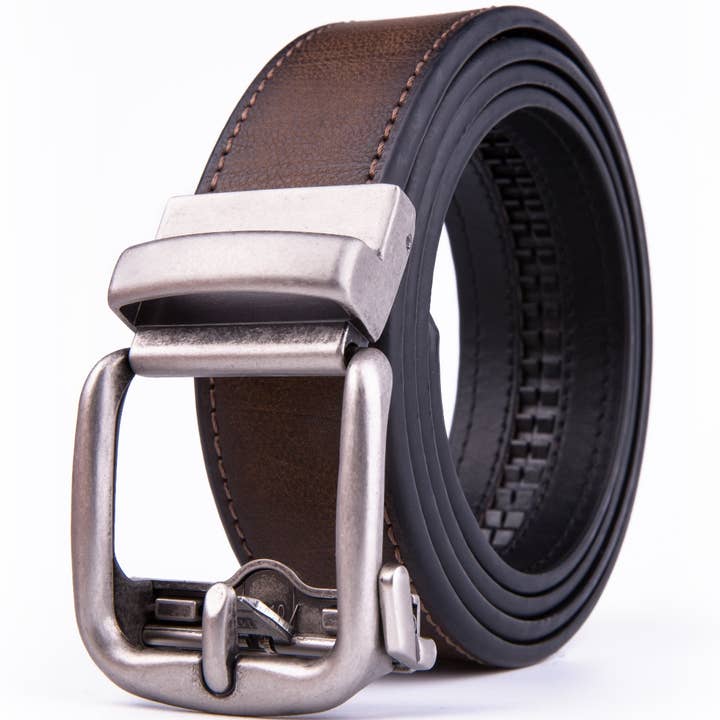 Ratchet Belt for Men Dress Belts with Automatic Buckle-2073 for wholesale by Fabio Valenti