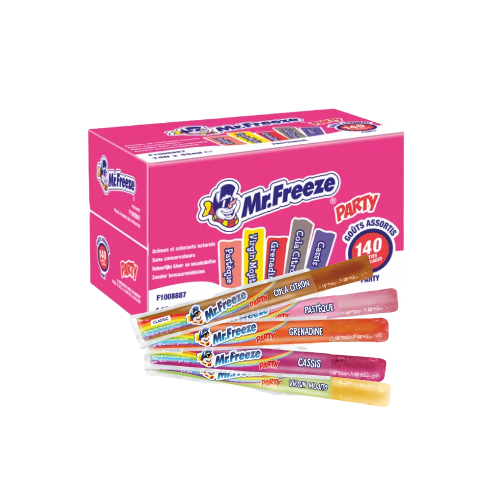 123bonbon - Wholesale Lollipop - MISTER FREEZE Party 2