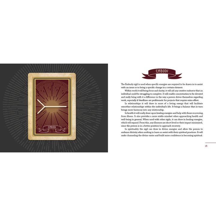 REDFeather – Engroshandel Tarotkort – Sigils: Et værktøj til manifestation og empowerment12