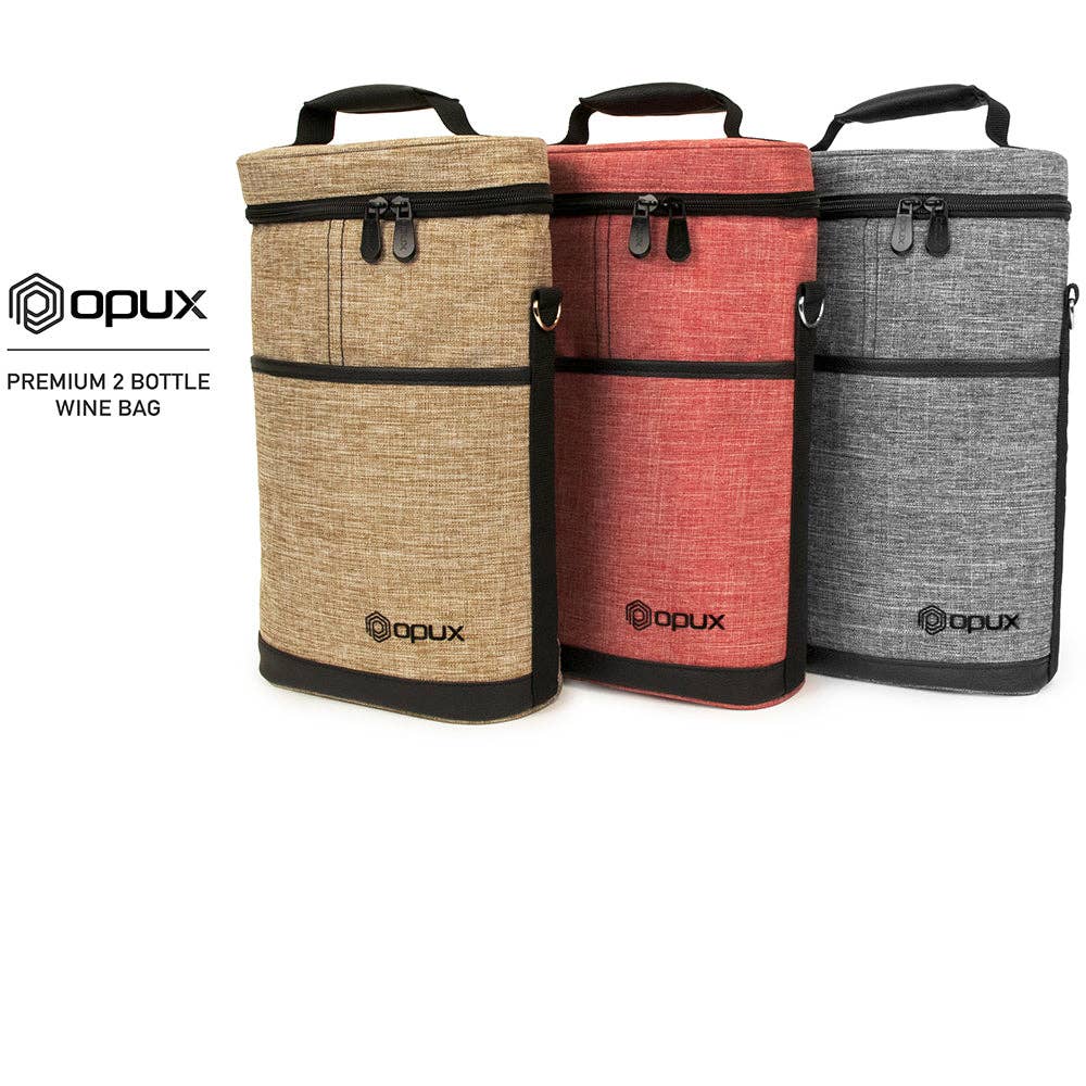 OPUX – Großhandel Weintasche – Weintragetasche für 2 Flaschen72