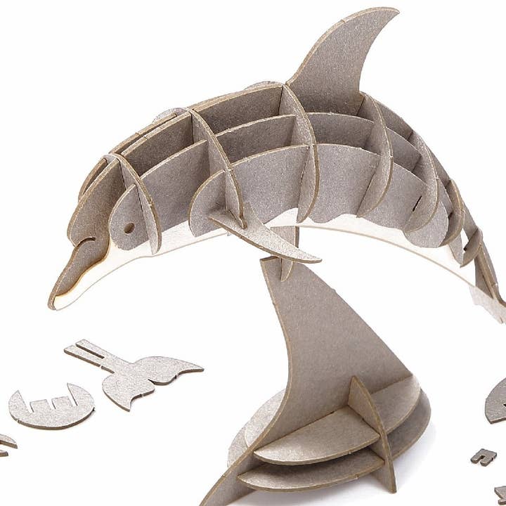 Go on make me - Vendita all'ingrosso Carta per dipingere - Puzzle 3D CUPUZ di Dolphin Scene con onde rotolanti0