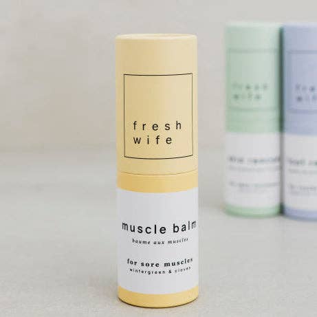Muscle Balm - Mini for wholesale by The Fresh Wife Soap Company