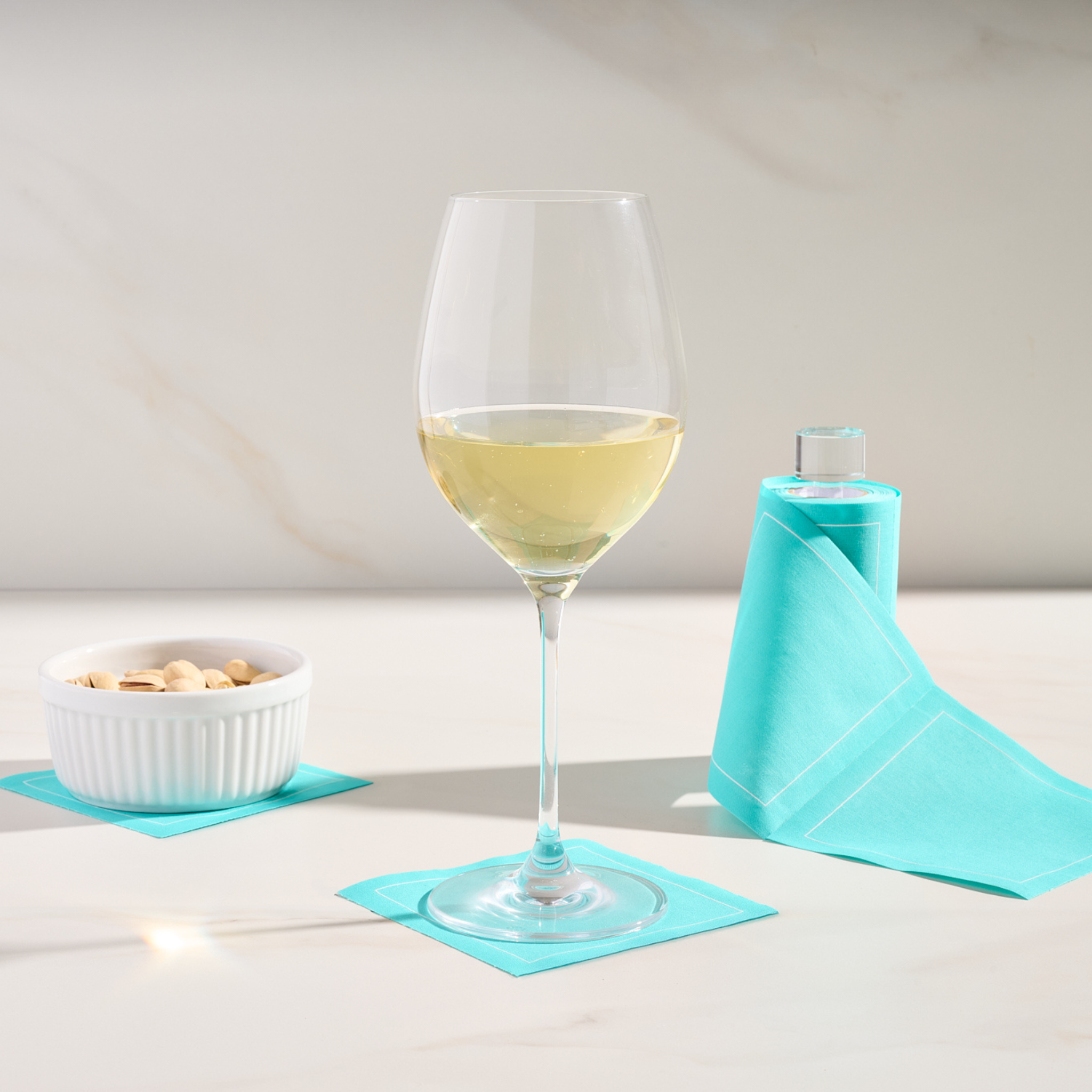 Table Theory (Formerly Toasting with Tara) – wholesale Disposable napkin – She Said Yes Luxury Disposable Cocktail Napkins2