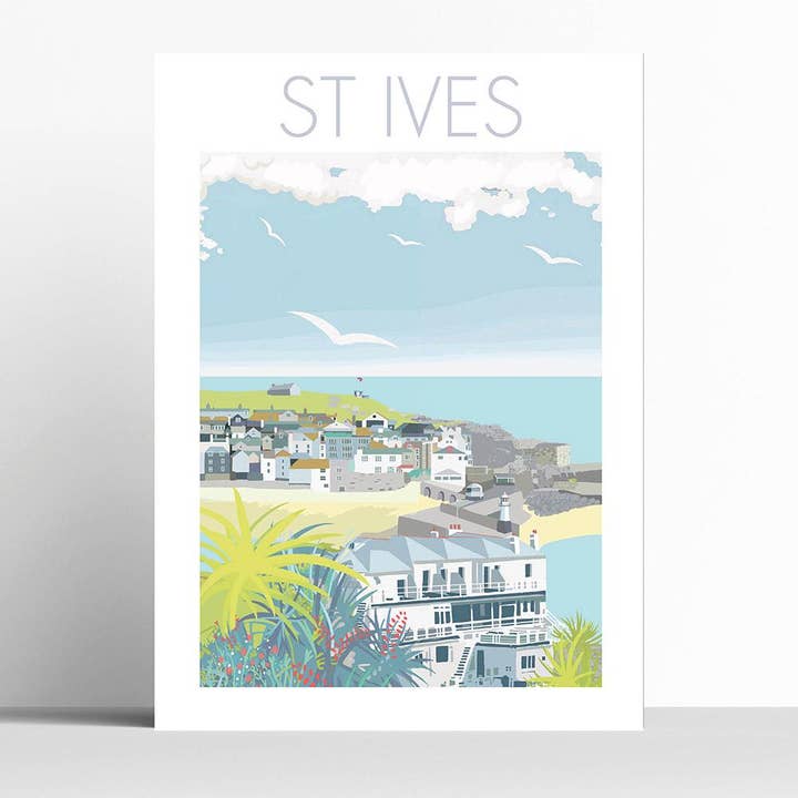 St. Ives y Palms Cornwall para venta al por mayor de Betty Boyns Designs