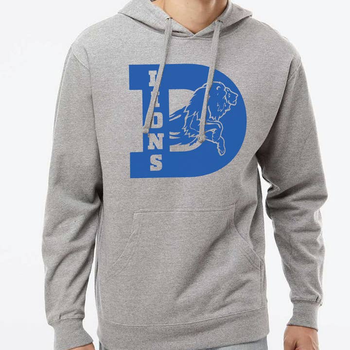 MICHIGAN VIBES - Wholesale Hoodie - Men's - "Big D" Hoodie