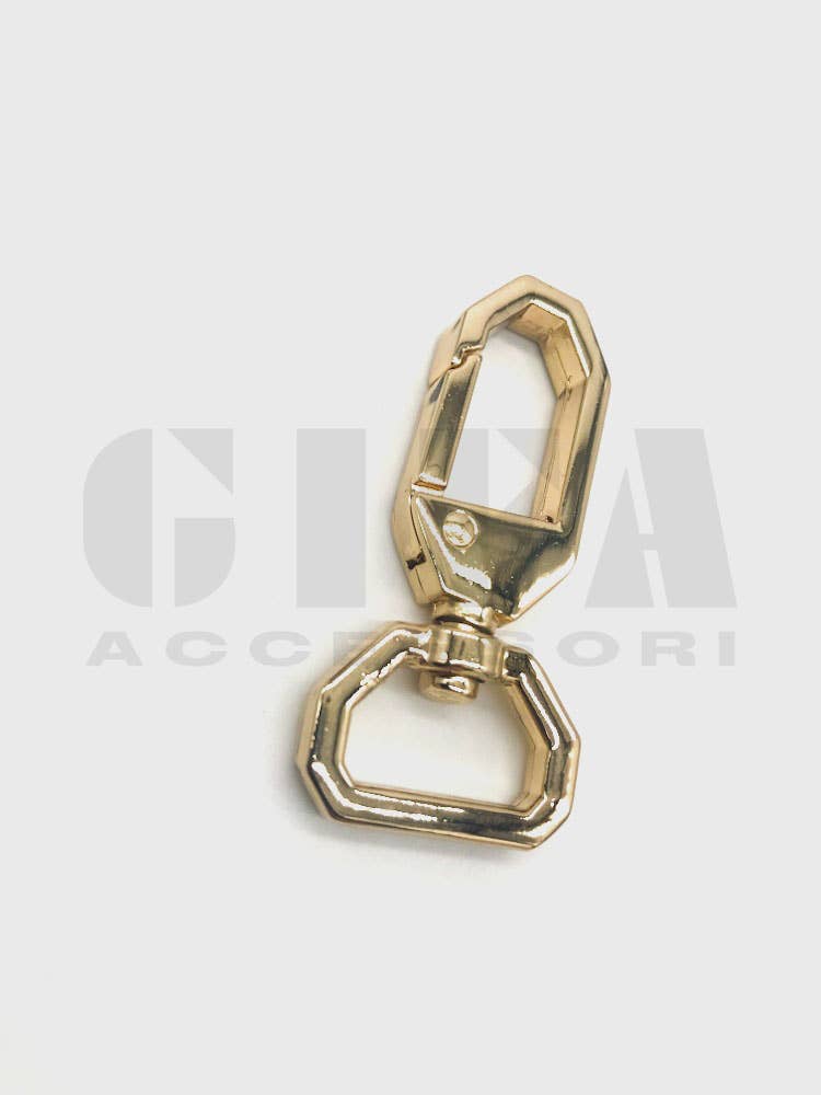 Gifa Accessori - Wholesale Clasp - Hexagonal carabiners 1.4 cm art 3001400