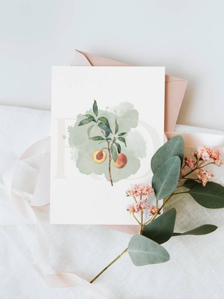 Tarjeta melocotón para venta al por mayor de Ramsaydigitals