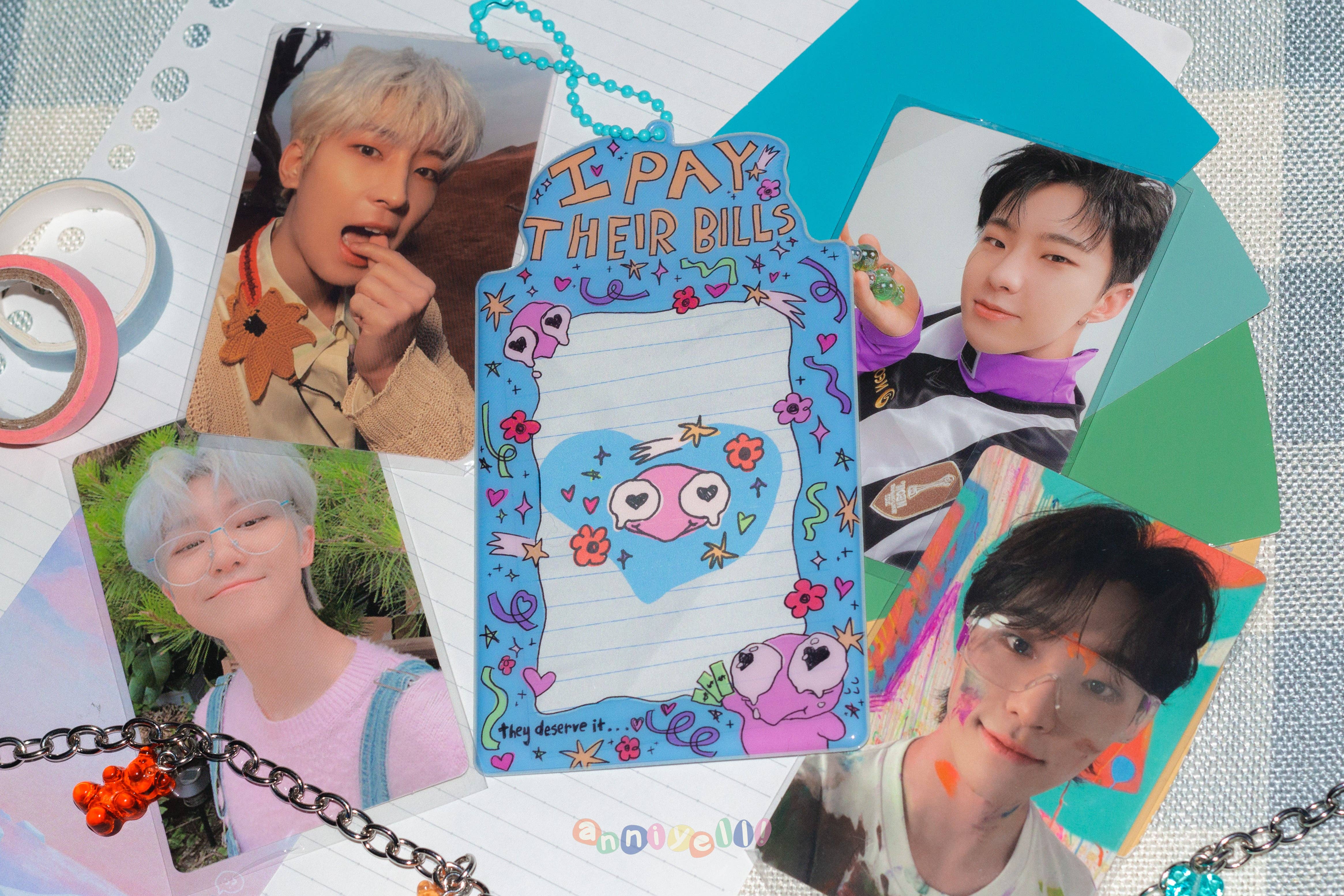 anniyell - Wholesale Card Holder - Unisex - I PAY THEIR BILLS PVC Photocard Holder1