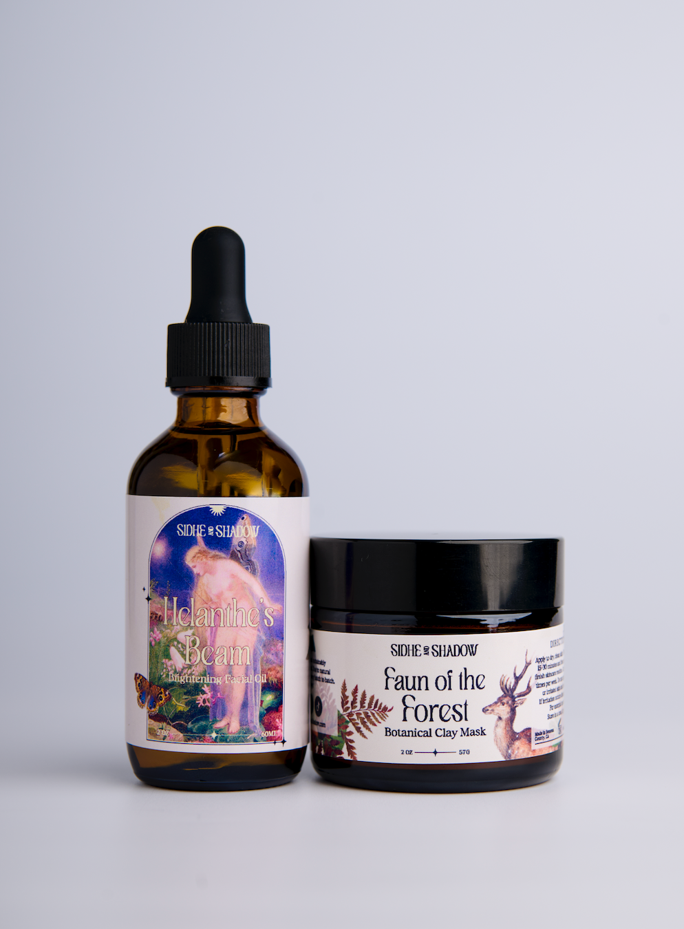 Sidhe and Shadow - Vente Masque pour le visage - Masque facial à l'argile Faune de la forêt2