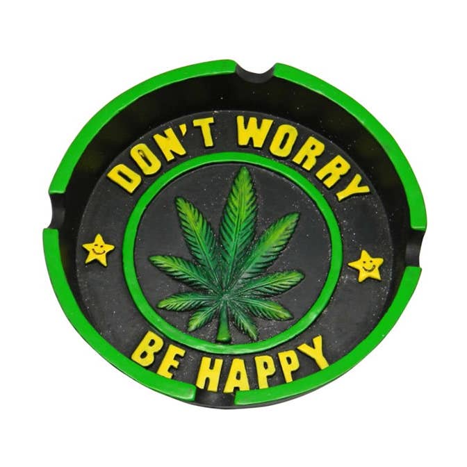 Fantasy Gifts - Wholesale Ashtray - Don’t Worry Leaf Ashtray0