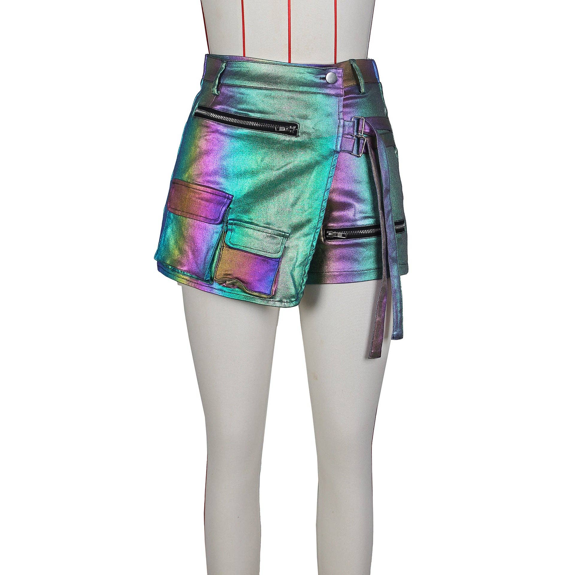 MB Fashion Wholesale - Wholesale Skirt - Women's - MB FASHION MINI SKIRT WRAP SHORT WITH STRETCH 0659LY7
