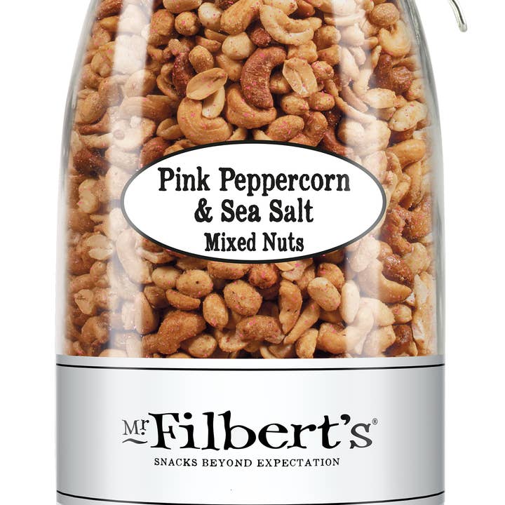 Mr Filbert's – wholesale Nuts – Pink Peppercorn and Sea Salt Mixed Nuts Loose Serve 1.5kg