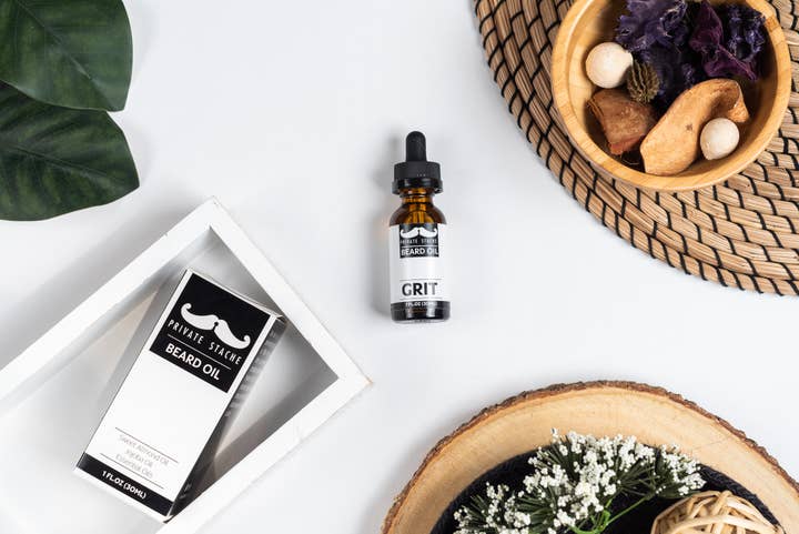 Grit Beard Oil for wholesale by Private Stache