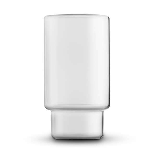 TUTU Home - Wholesale Drinking Glass/Cup - "Geometry" Clear Borosilicate Glass Cup – 350ml0