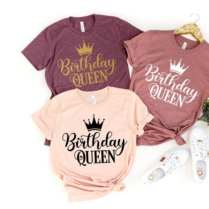 Birthday Queen Shirt,Birthday Tee,Birthday Party Shirt,Birthday gift,Birthday Gift Shirt,Its My Birthday Shirt,Queen Birthday,Birthday girl for wholesale by PrimestoreUS