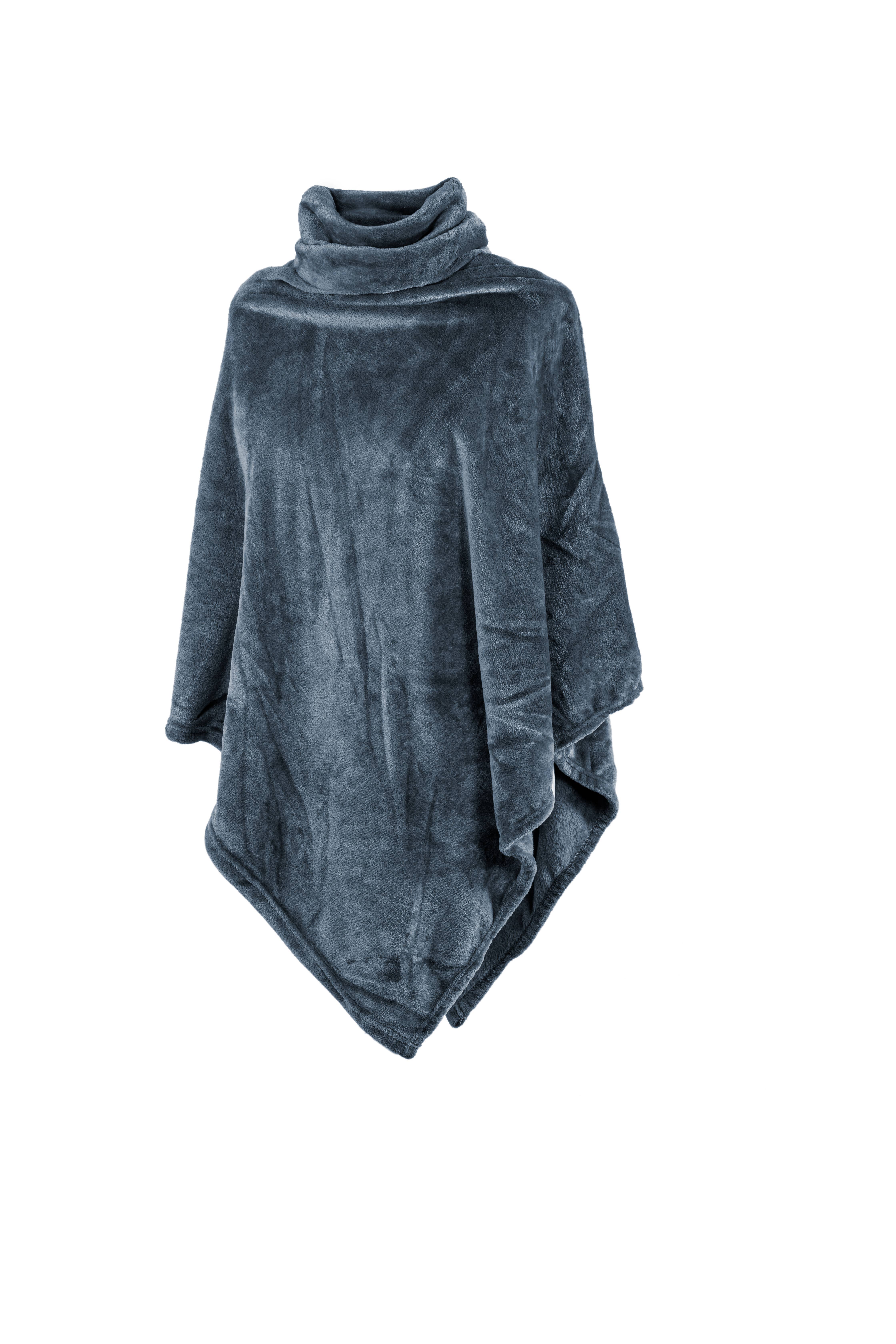 Tiseco - Wholesale Poncho - Unisex - Poncho COSY with collar - 80x80 cm16
